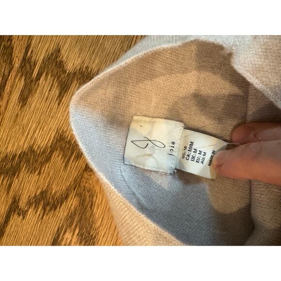 joie 2pc Sweater and skirt set tan boho cottage minialist size medium NWT - Picture 11 of 11